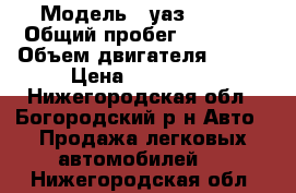  › Модель ­ уаз390995 › Общий пробег ­ 30 000 › Объем двигателя ­ 112 › Цена ­ 720 000 - Нижегородская обл., Богородский р-н Авто » Продажа легковых автомобилей   . Нижегородская обл.